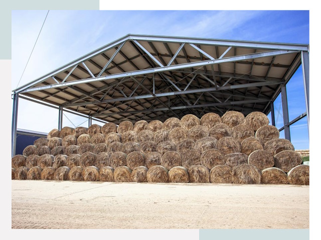 Строительство сенохранилищ в Зима от 614 руб.