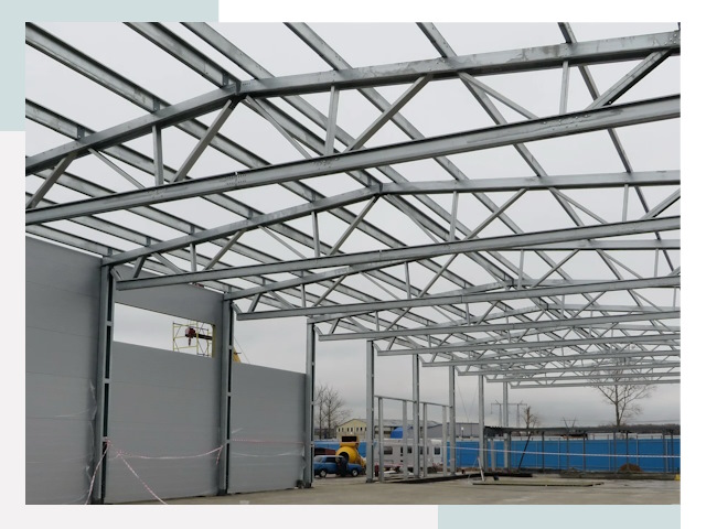 Строительство складов в Зима от 614 руб. за м²