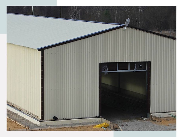 Строительство гаражей в Зиме