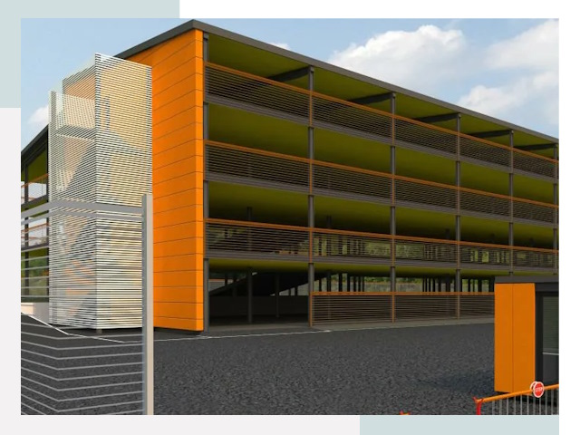 Многоуровневые паркинги в Зиме