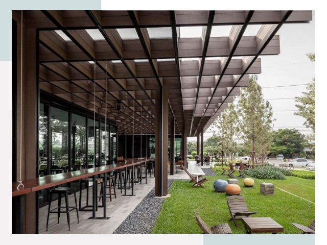 Летние веранды для кафе в Зиме