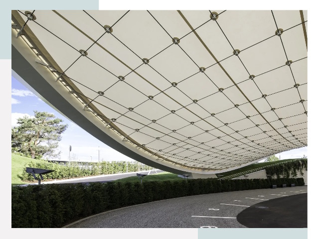 Мембранные конструкции в Зиме