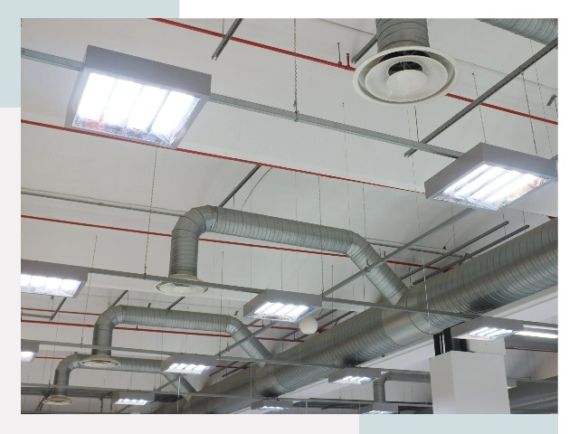 Вентиляция ангаров в Зиме