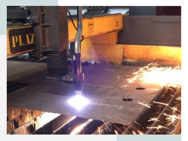 Плазменная резка металла в Зиме